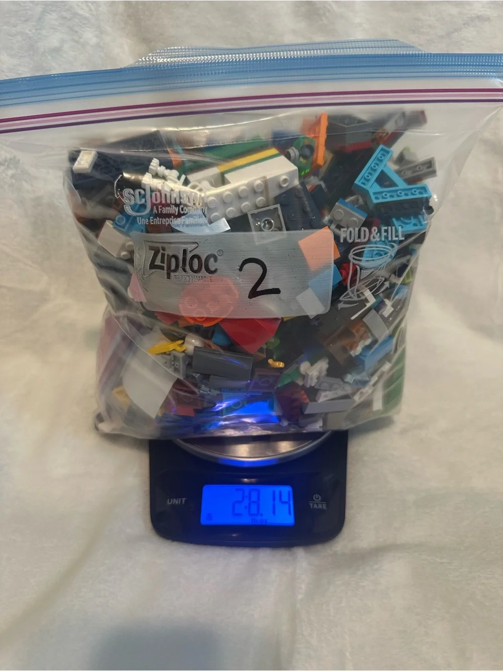 1 gallon Assorted LEGO Compatible Building Bricks - Multicolor